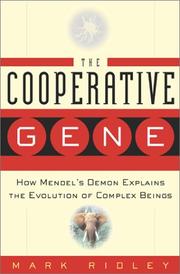 The Cooperative Gene by Mark Ridley