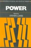 Cover of: Power by edited by Steven Lukes.