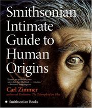 Cover of: Smithsonian Intimate Guide to Human Origins by Carl Zimmer, Carl Zimmer