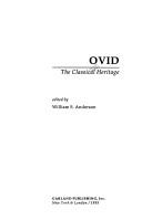Cover of: Ovid: the classical heritage