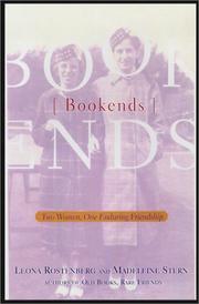 Bookends by Leona Rostenberg