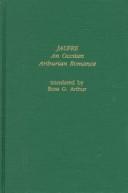 Cover of: Jaufre by translated by Ross G. Arthur.