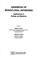 Cover of: Handbook of monoclonal antibodies