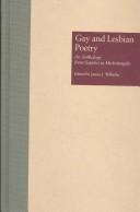 Gay and lesbian poetry by James J. Wilhelm