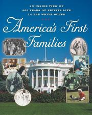 Cover of: America's first families by Carl Sferrazza Anthony