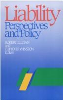 Cover of: Liability: perspectives and policy