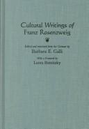 Cover of: Cultural Writings of Franz Rosenzweig (Library of Jewish Philosophy) by Franz Rosenzweig