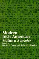 Cover of: Modern Irish American Fiction by Daniel J. Casey, Daniel J. Casey