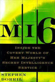 Cover of: MI6  by Stephen Dorril, Stephen Dorril