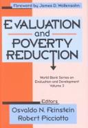 Cover of: Evaluation and Poverty Reduction (World Bank Series on Evaluation and Development, 3)