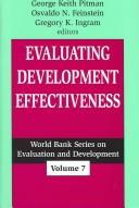 Cover of: Evaluating Development Effectiveness (World Bank Series on Evaluation and Development)