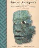 Human antiquity by Kenneth L. Feder, Michael Alan Park
