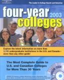 Cover of: Four Year Colleges 2003