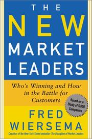 Cover of: The New Market Leaders by Fred Wiersema