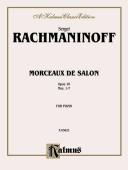Cover of: Rachmaninoff / Piano Pieces, Op. 10" (Kalmus Edition)