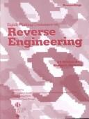 Cover of: Reverse Engineering (Wcre 2001), 8th Working Conference on by Working Conference on Reverse Engineering