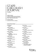 Cover of: 46th Stapp Car Crash Journal (Sae Conference Proceedings)