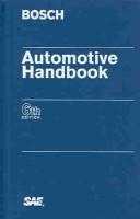 Automotive Handbook by Robert Bosch GmbH