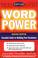 Cover of: Word power