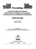 Cover of: Wet Ice: Proceedings., 14th, 2005.