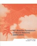 Cover of: VII Brazilian Symposium on Neural Networks by Brazilian Symposium on Neural Networks