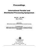 Cover of: International Parallel and Distributed Processing Symposium, Ipdps 2003: Proceedings  by France) Ipdps (Conference) 2003 Nice