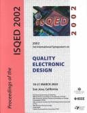 Cover of: 3rd International Symposium on Quality Electronic Design by IEEE Computer Society