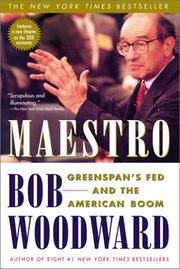 Cover of: Maestro : Greenspan's Fed and the American Boom