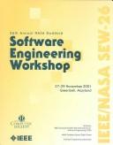 Cover of: 26th Annual Nasa Goddard Software Emgineering Workshop by M.D.) NASA Goddard Software Engineering Workshop (26th : 2001 : Greenbelt