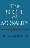 Cover of: The scope of morality