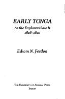 Cover of: Early Tonga by Edwin N. Ferdon