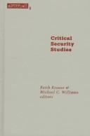 Cover of: Critical security studies: concepts and cases