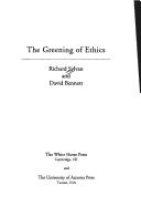 Cover of: The greening of ethics