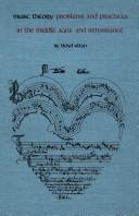 Cover of: Music theory: problems and practices in the Middle Ages and Renaissance