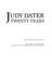 Cover of: Judy Dater, twenty years