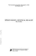 Dōgen Kigen, mystical realist by Hee-Jin Kim