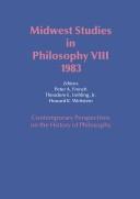 Cover of: Midwest Studies in Philosophy by Peter A. French, Peter A. French