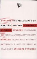 Cover of: Syncope: the philosophy of rapture