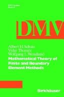 Cover of: Mathematical Theory of Finite and Boundary Elements Methods (DMV Seminar)