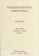 Cover of: Hassler Whitney collected papers by Hassler Whitney