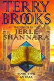 Cover of: The Voyage of the Jerle Shannara:  Book Two: ; Antrax