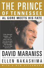Cover of: The prince of Tennessee: Al Gore meets his fate