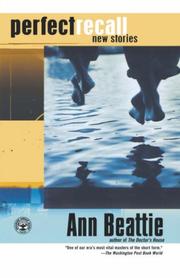 Cover of: Perfect Recall by Ann Beattie, Ann Beattie