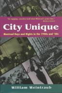 City Unique by William Weintraub