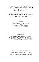Cover of: Economic activity in Ireland: a study of two open economies