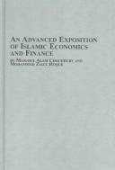 Cover of: An Advanced Exposition Of Islamic Economics And Finance (Mellen Studies in Economics)