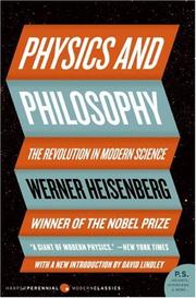 Cover of: Physics and Philosophy by Werner Heisenberg
