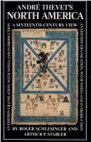 Cover of: Andre Thevet's North America: A Sixteenth-Century View