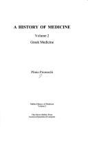 Cover of: A History of Medicine by Plinio Prioreschi, Plinio Prioreschi