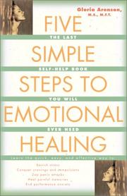 Cover of: Five Simple Steps to Emotional Healing by Gloria Arenson, Gloria Arenson